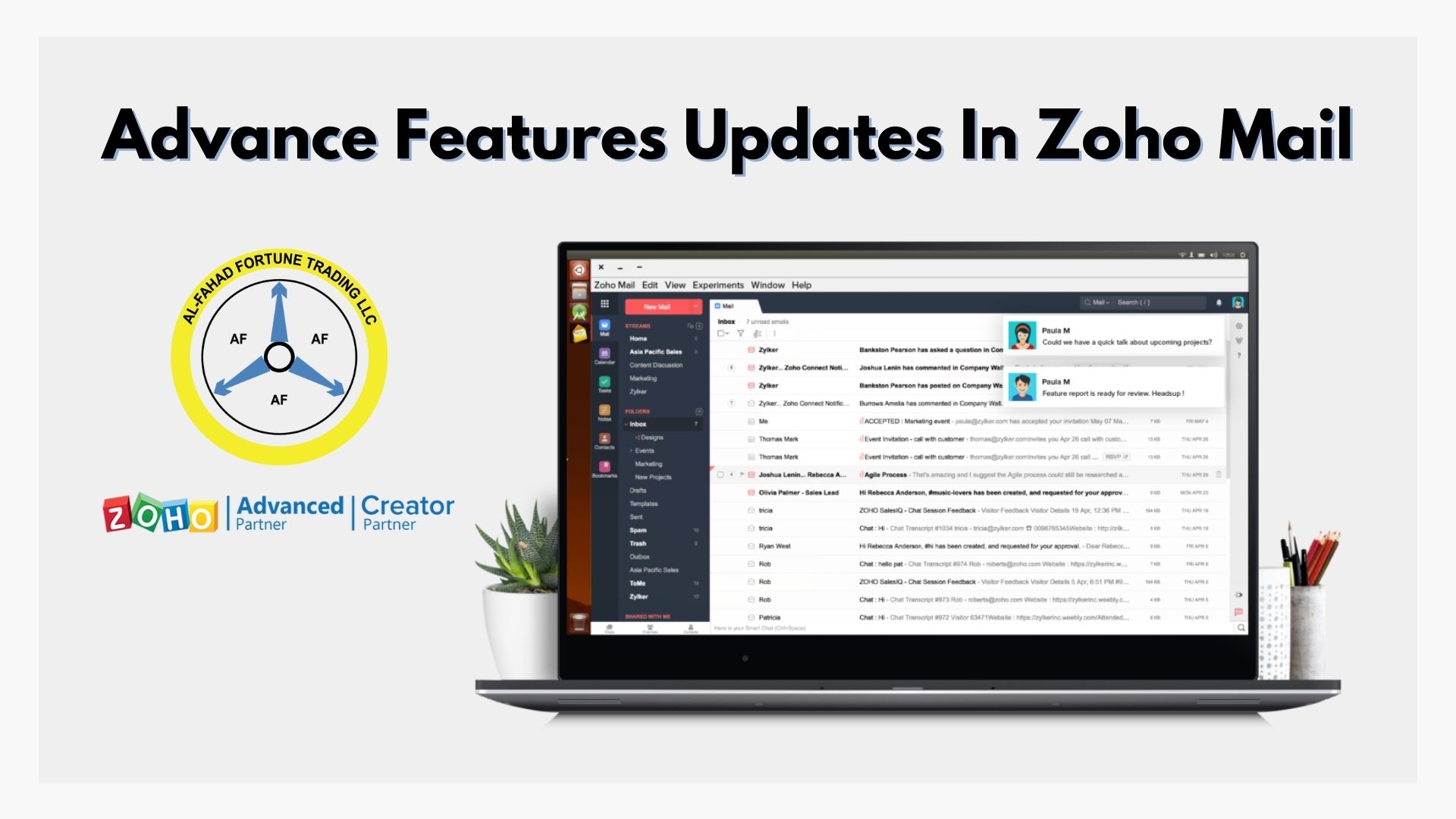 Zoho Mail Features